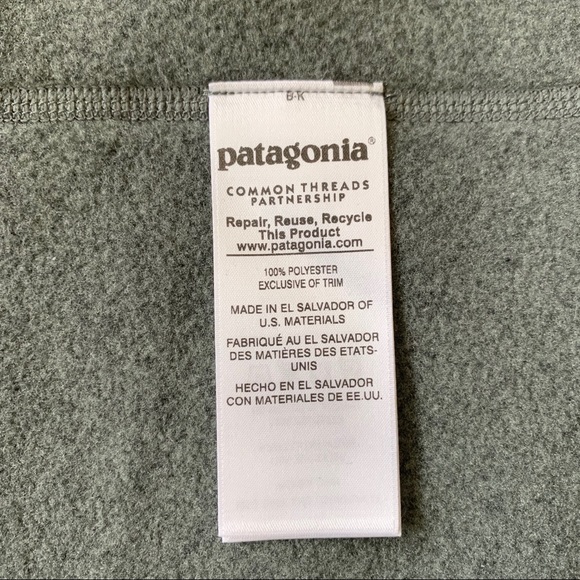 Patagonia Fleece Gray Vest✨ - Picture 7 of 9